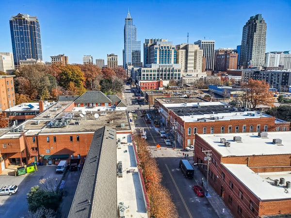 Warehouse buildings insulated against heat gain and energy loss