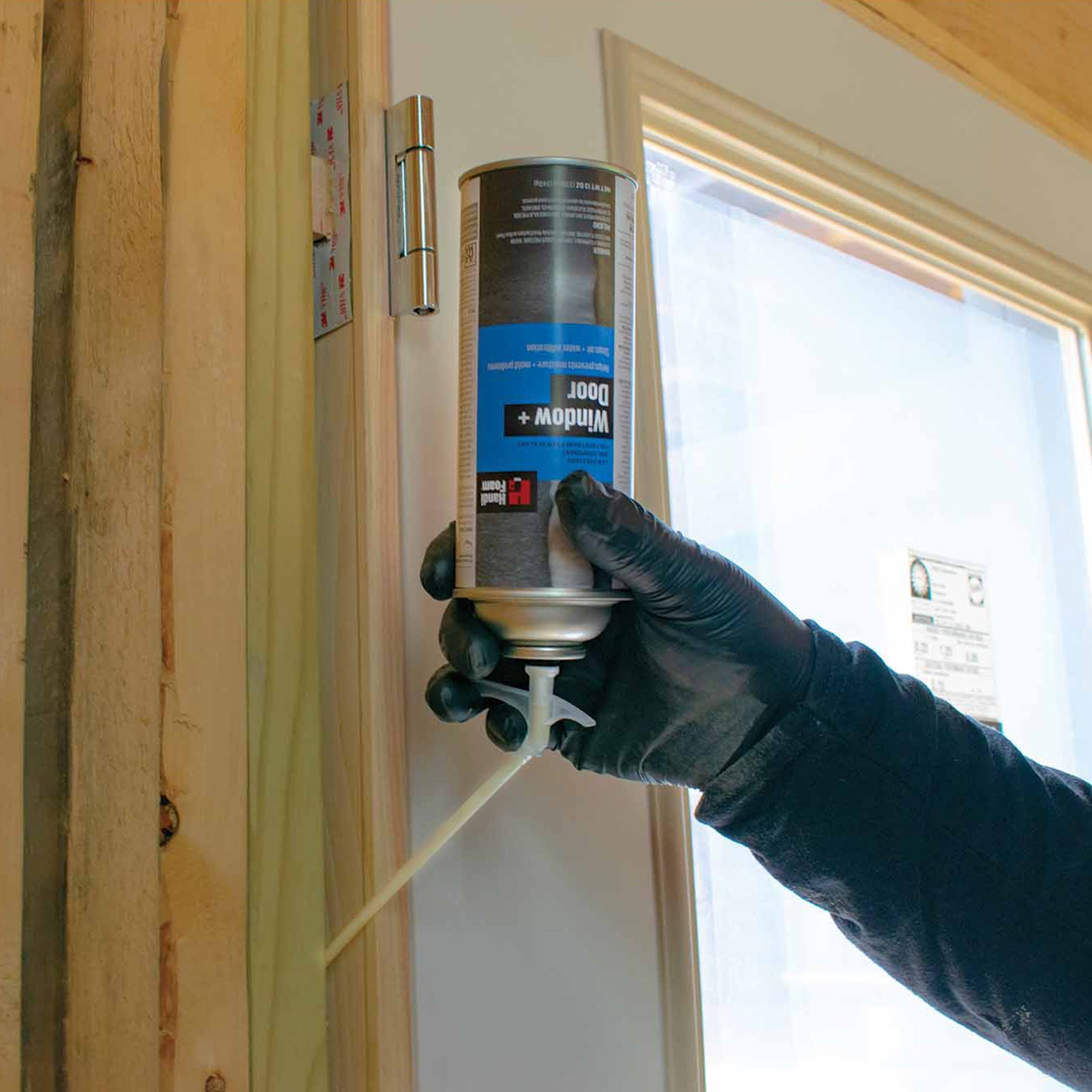 p30272 handifoam window and door can foam sealant door frame applicatoin