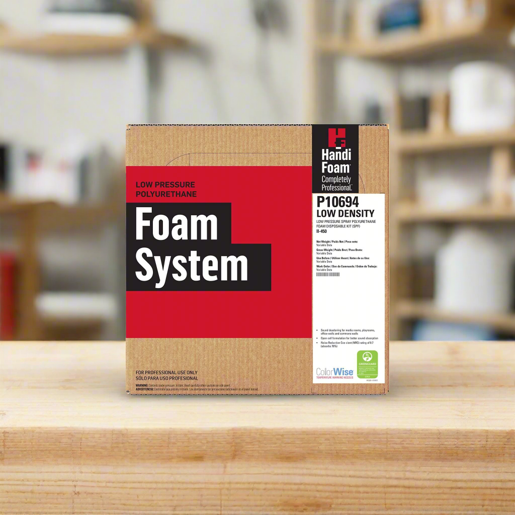 Open Cell / Sound Barrier Spray Foam Insulation Kits - HandiFoam® Low Density (HFO)