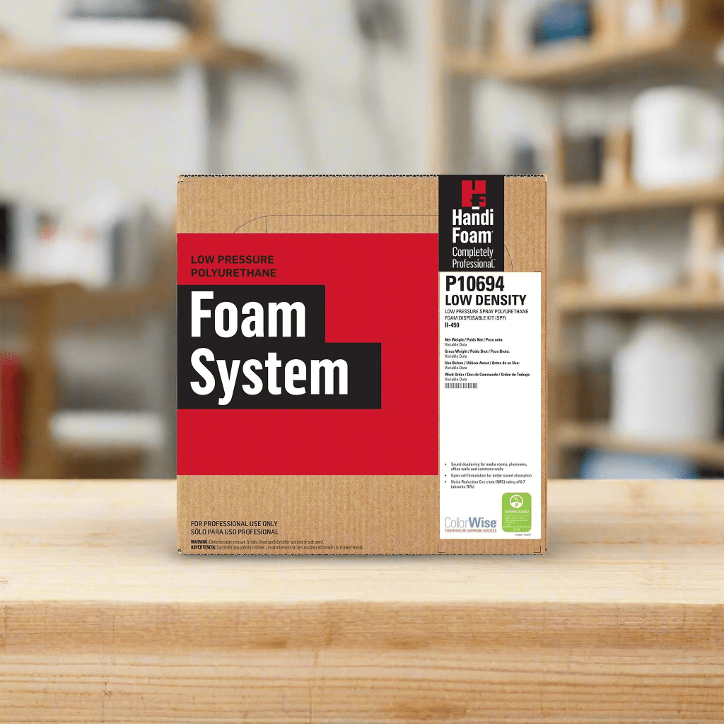 Open Cell / Sound Barrier Spray Foam Insulation Kits - HandiFoam® Low Density (HFO) - Energy Efficient Solutions LLC