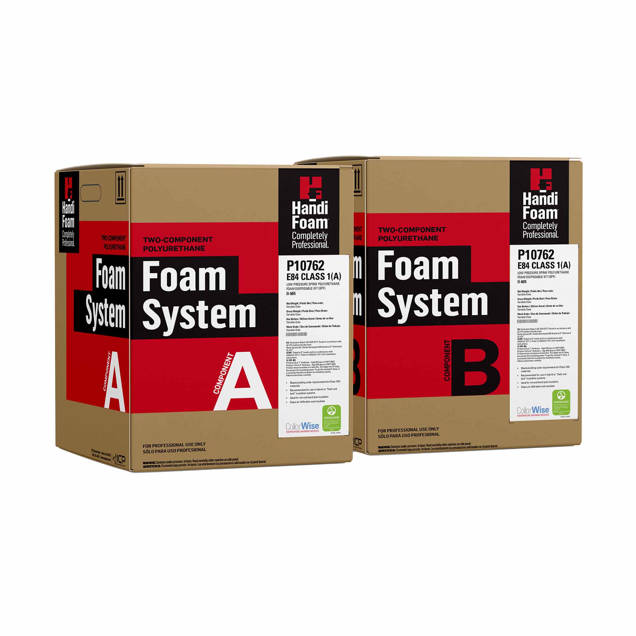 Closed Cell Spray Foam Insulation Kit 605bf HandiFoam® Quick Cure E