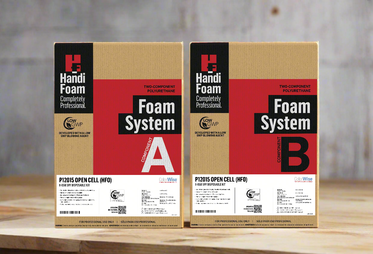 Open Cell / Sound Barrier Spray Foam Insulation Kits - HandiFoam® Low Density (HFO)