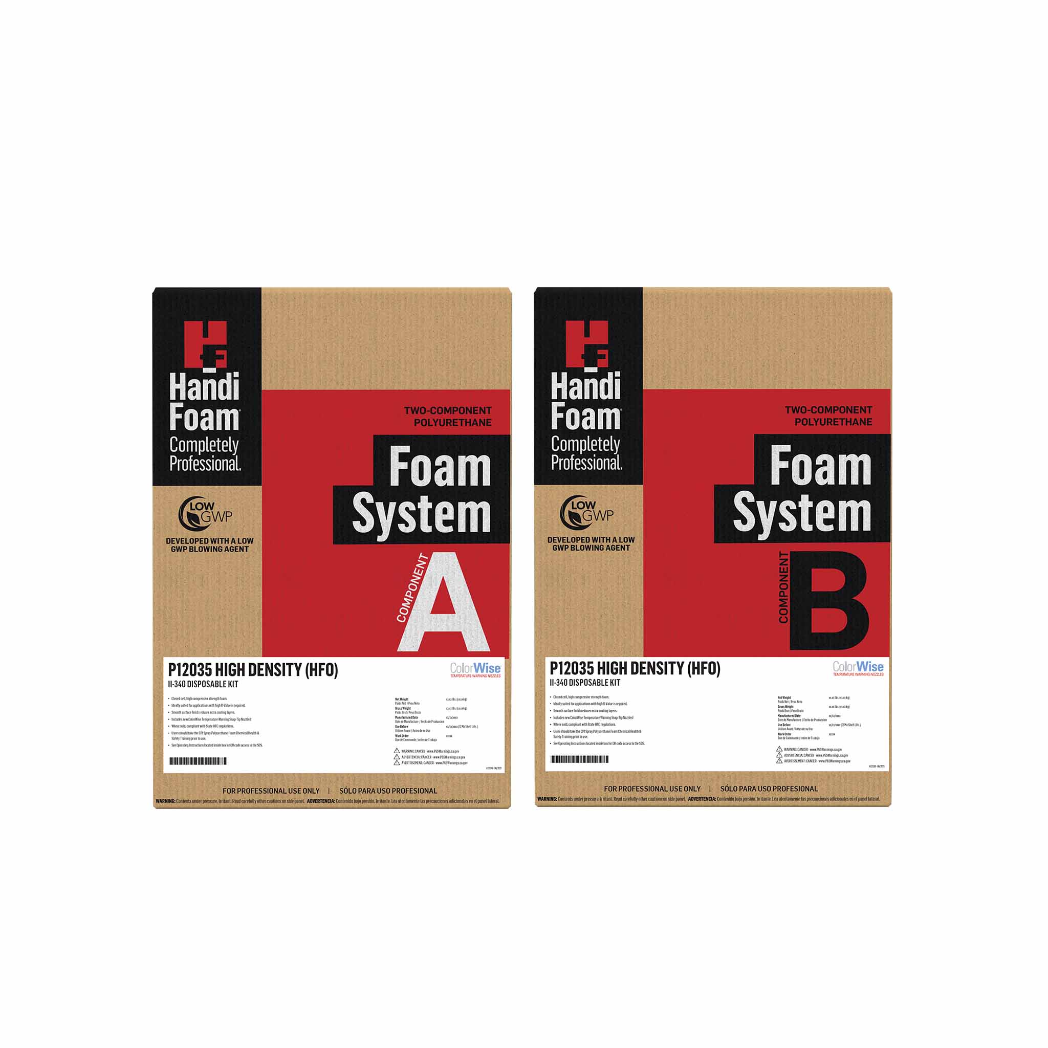 p12035 HandiFoam® High Density (Roof Patch) Spray Foam Kit