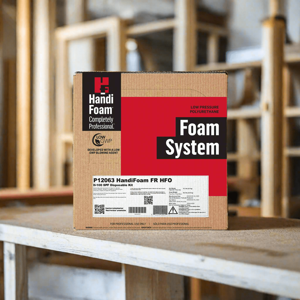 Closed Cell Spray Foam Insulation Kit - 105bf HandiFoam® Quick Cure FR (HFO) - Energy Efficient Solutions LLC