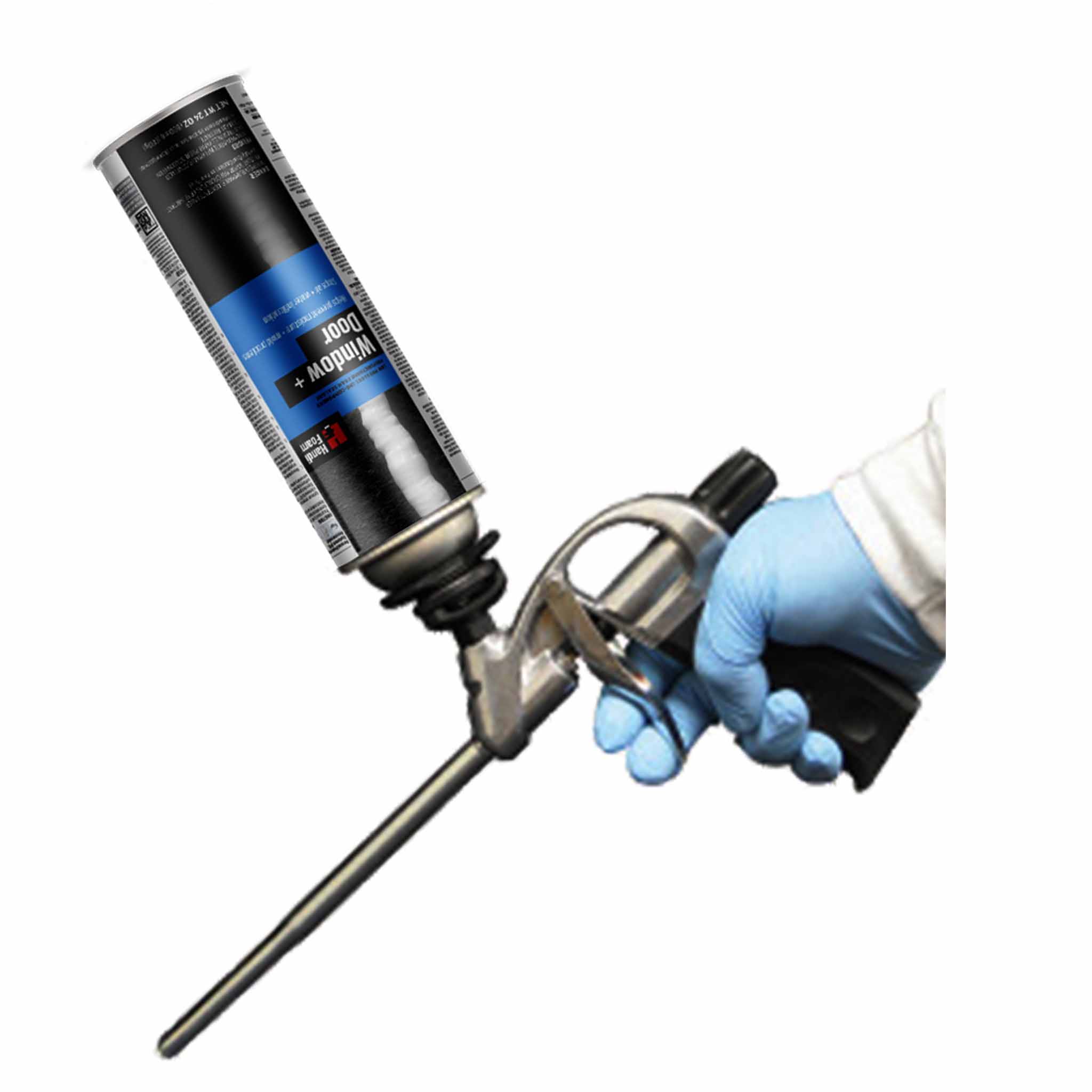 p30272 handifoam window and door can foam sealant with foam gun