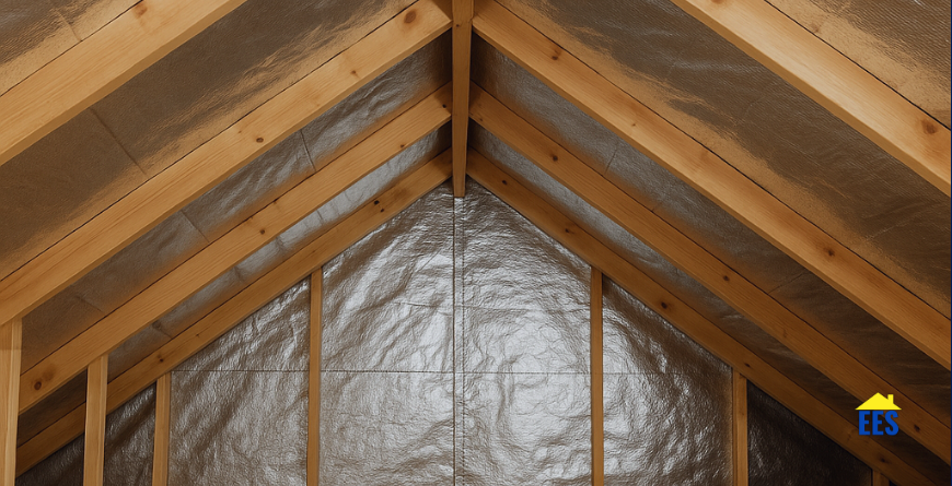 Different Methods and Sizing Options for Attic Radiant Barrier Installation
