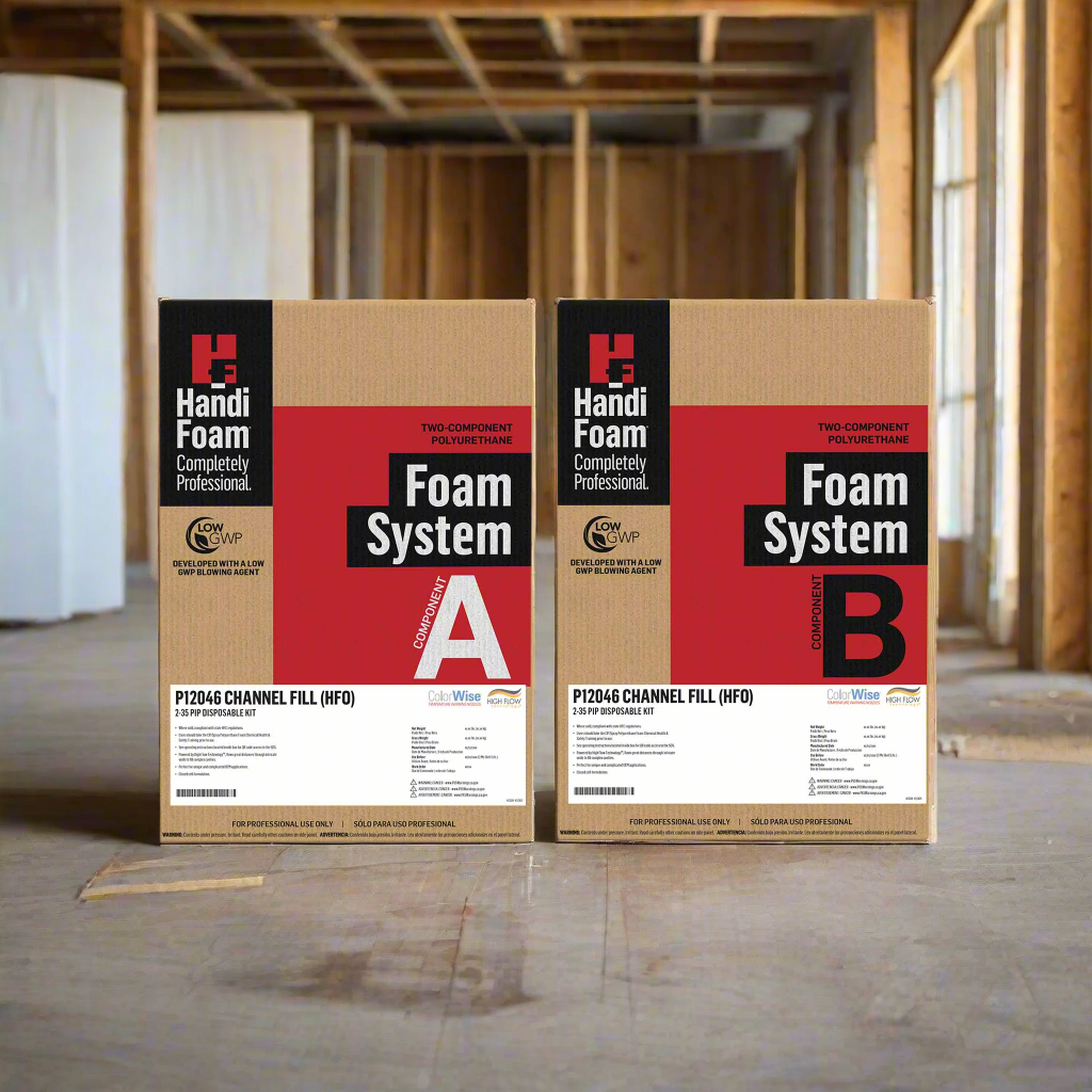Channel Fill / Pour-in-Place Closed Cell Spray Foam Insulation Kits - HandiFoam® Channel Fill (HFO)