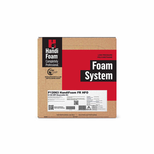 HandiFoam Quick Cure FR HFO closed cell spray foam kit, 100 board feet