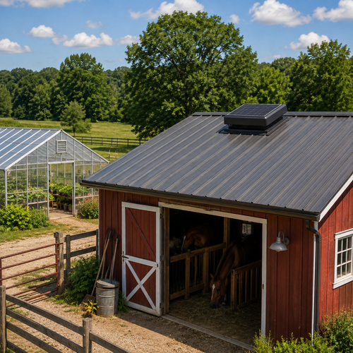 Barns, Stables, & Greenhouses