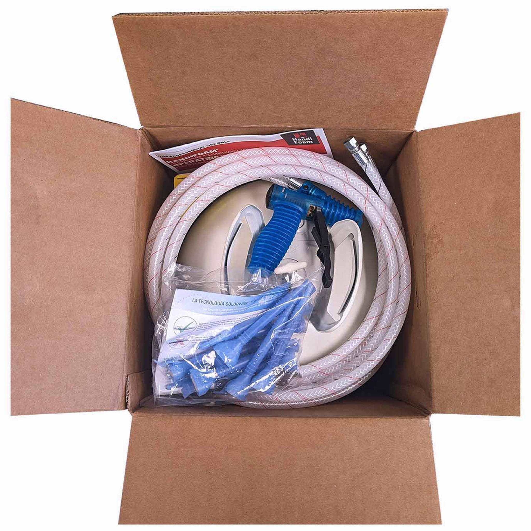 HandiFoam® Quick Cur1p12056 handifoam FR HFO (Closed Cell) Spray Foam Kit Open Box