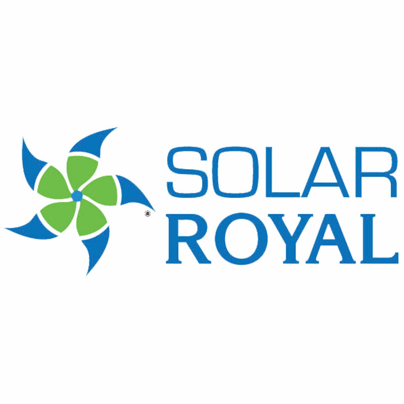 solar royal attic fan logo